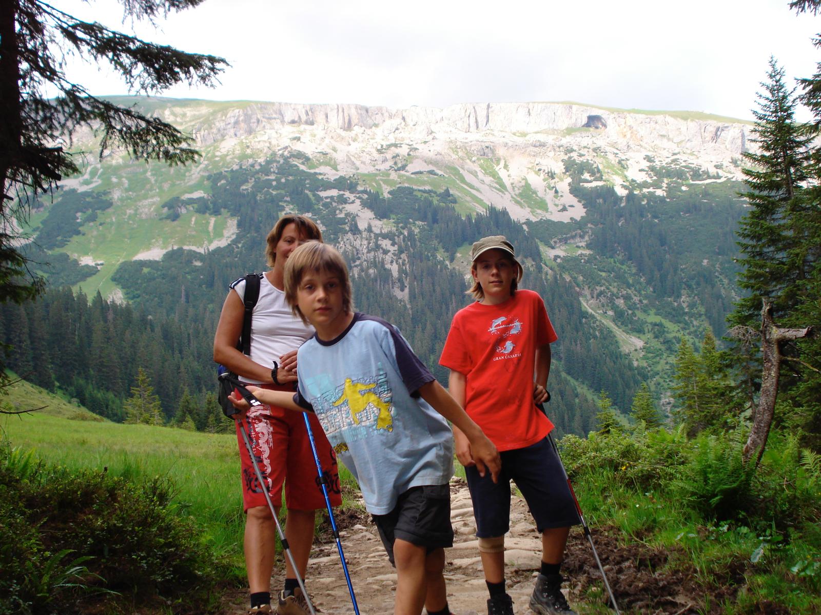 Auf dem Weg zur Alpe